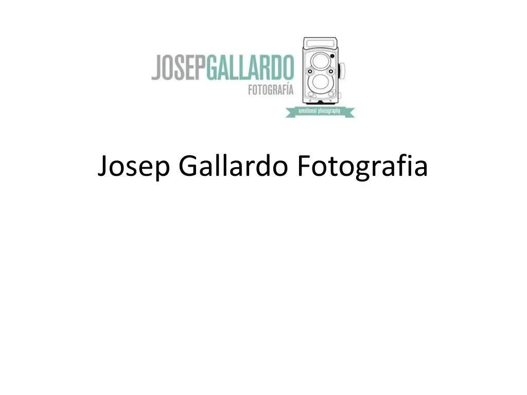 josep gallardo fotografia