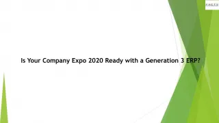 ERP Software Solutions in Dubai. - slide 1