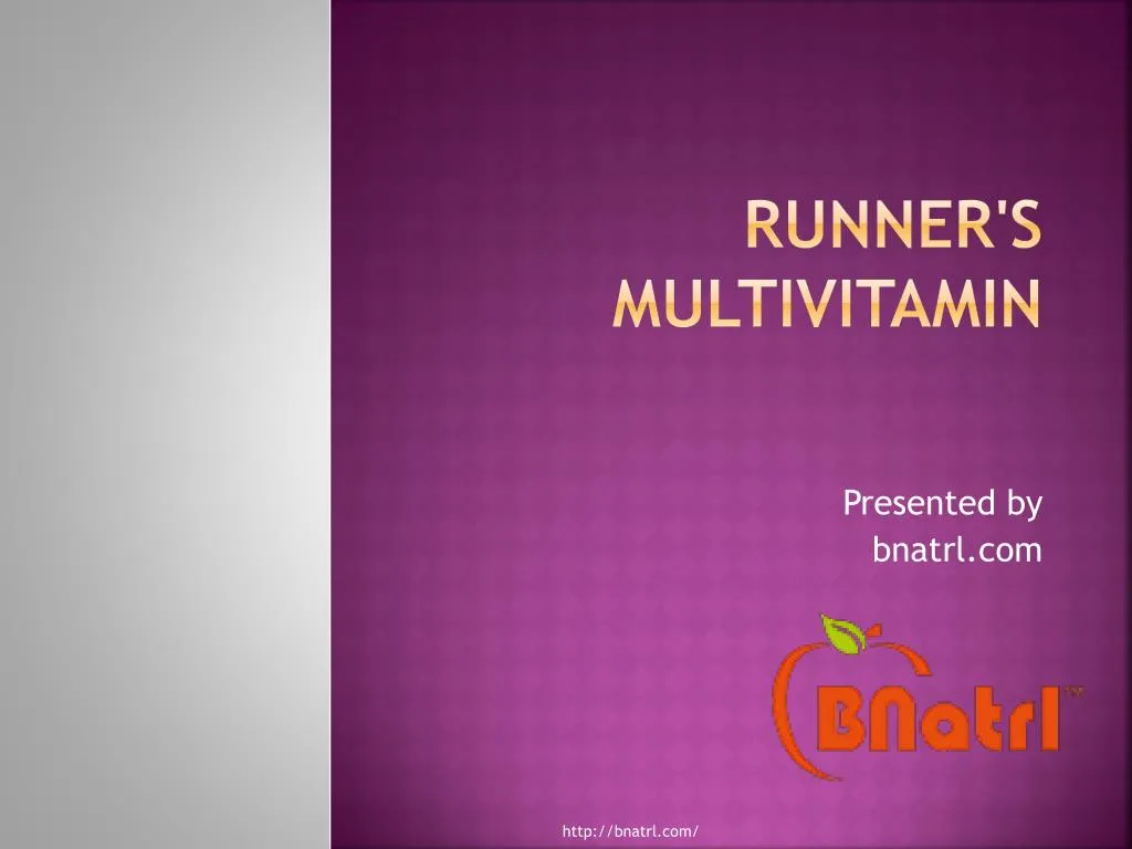 runner s multivitamin