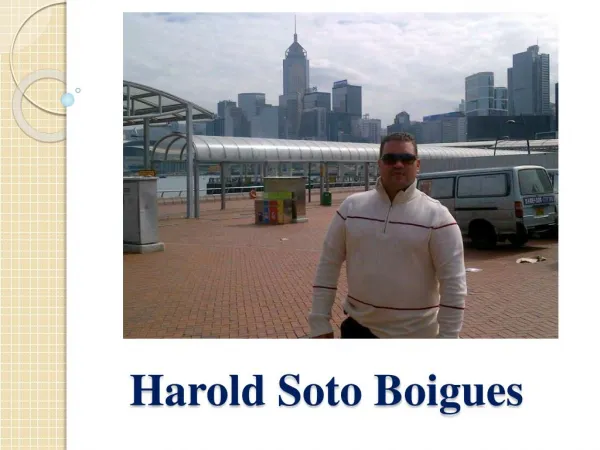 Harold Soto Boigues