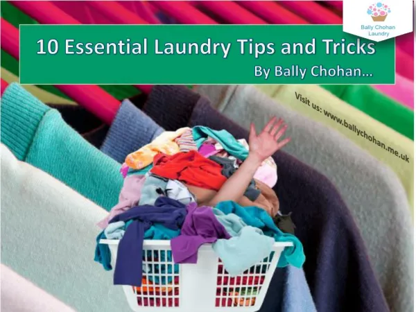 10 Essential Laundry Tips and Tricks - Bally Chohan Laundry