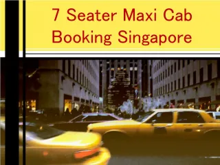singapore airport transfer - slide 1