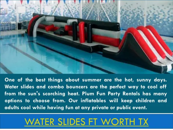 water slides Keller TX