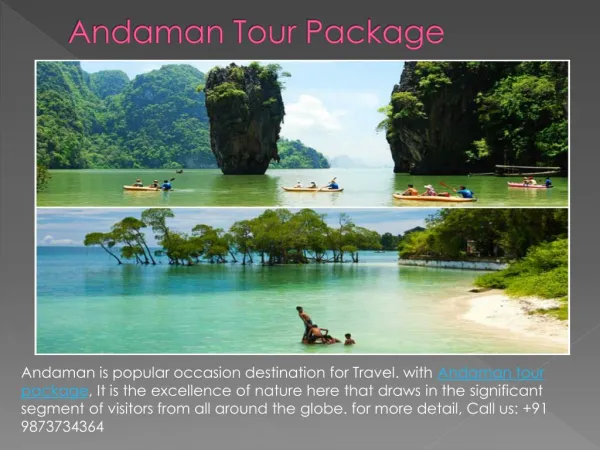 3 day andaman tour package