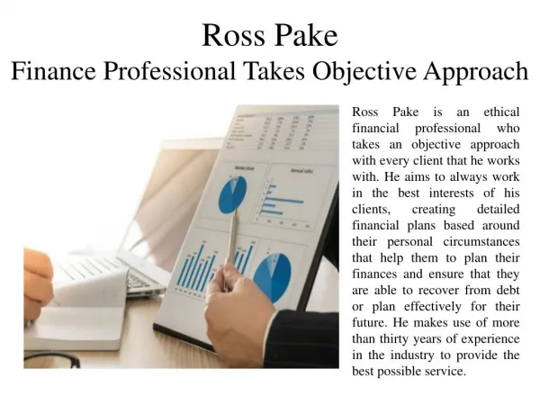 Ross Pake - Tips For Developing Relationships With Clients