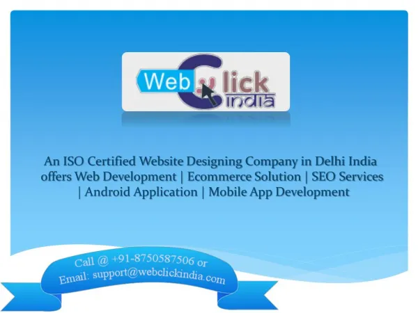 Ecommerce Website Designing Company in Delhi | Ecommerce Solution