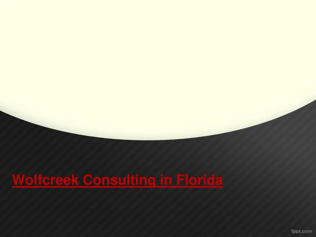 wolfcreek consulting in florida