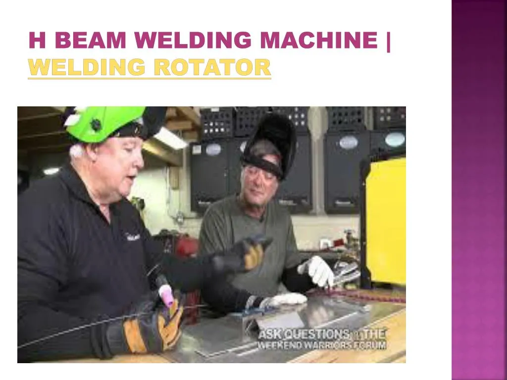h beam welding machine welding rotator