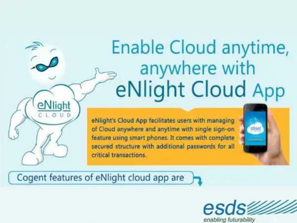 Manage Your Cloud From Mobile With eNlight Cloud App