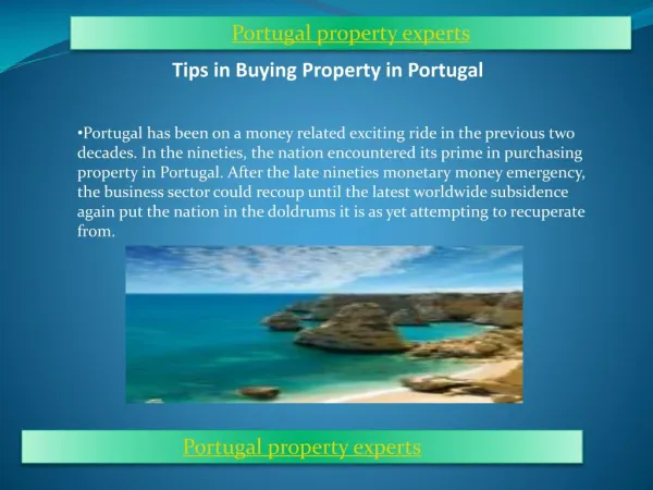 Portugal Property Market Update