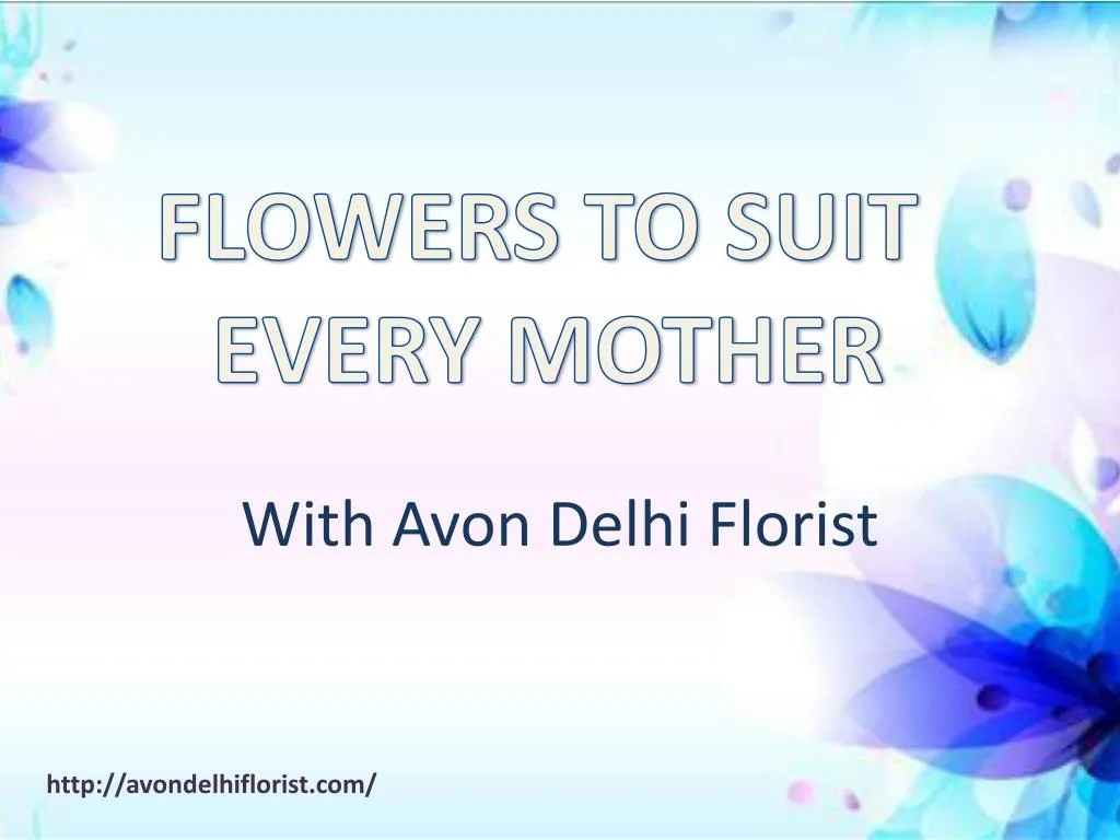 with avon delhi florist