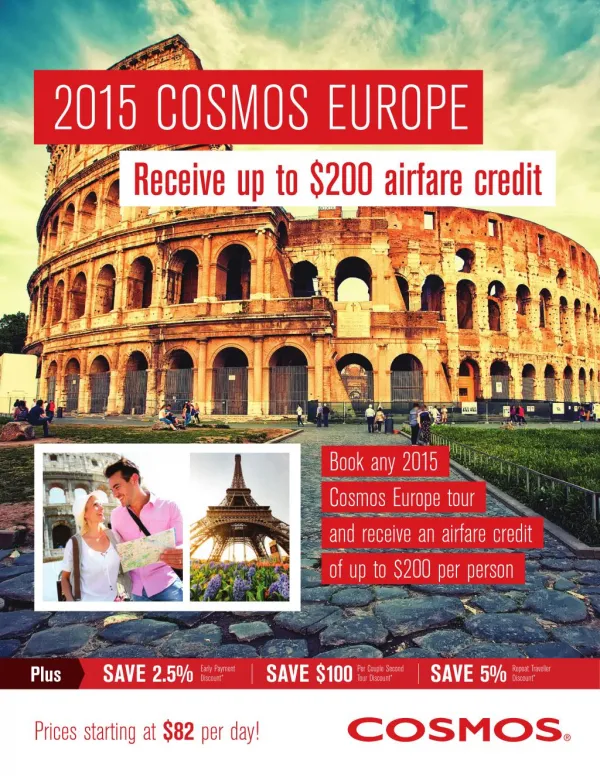 Best Value Holiday Packages | Cosmos Tours