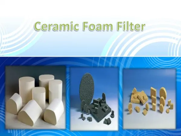 Utilizing Extruded Filter with Ceramic Foam Filter at Iron Foundries