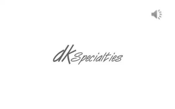 Personalized Promotional Items By DKSPECIALTIES!