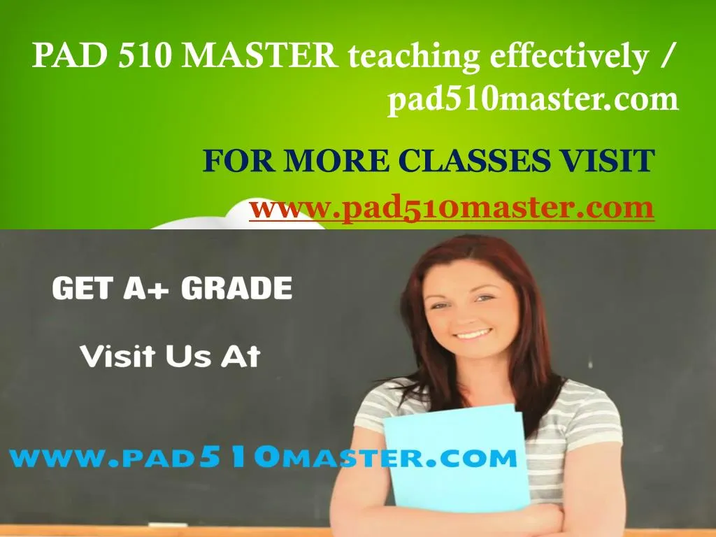 pad 510 master teaching effectively pad510master com