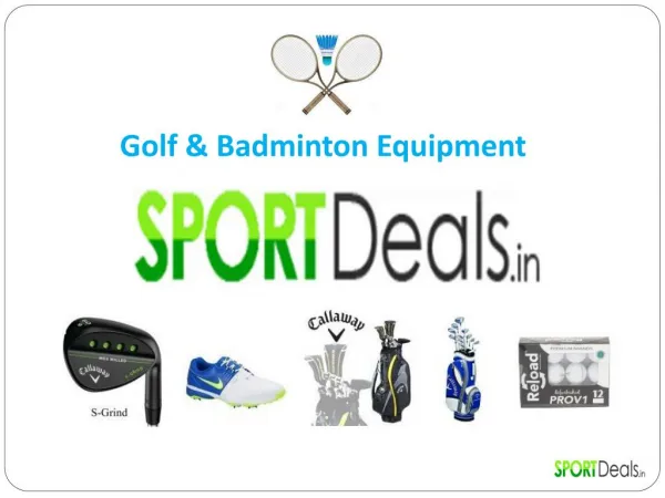 Golf Equipment India | Sport Deals