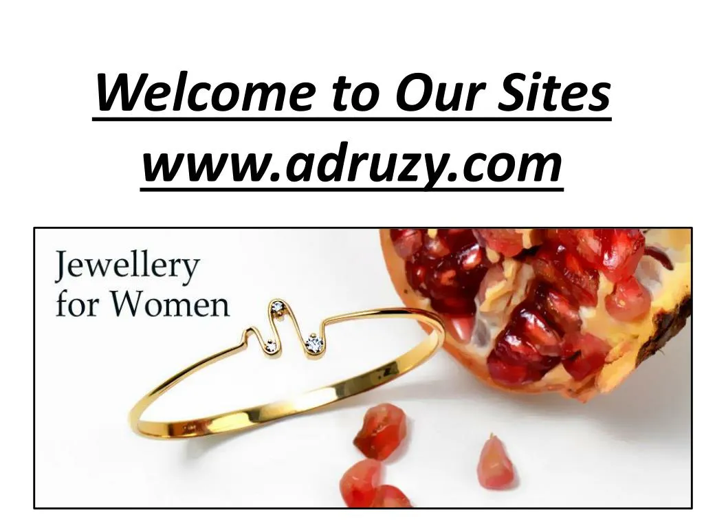 welcome to our sites www adruzy com