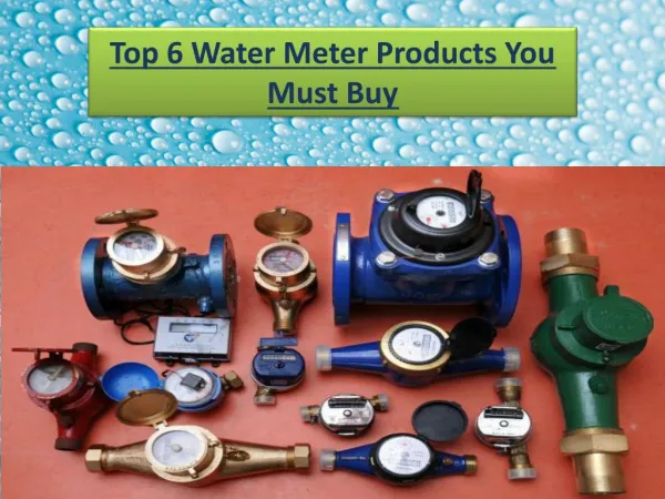 BELLSTONE PROVIDE Top 6 Water Meter Products You Must Buy