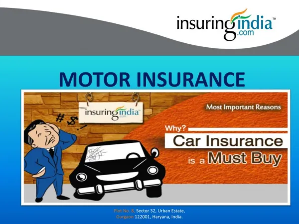 Why Motor Insurance is Important