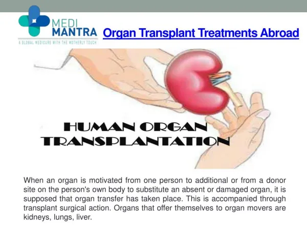 Organ Transplant Treatments Abroad