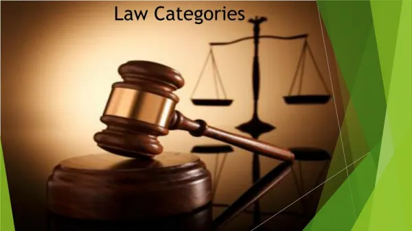 Law Categories in USA - Adam Michael Sacks