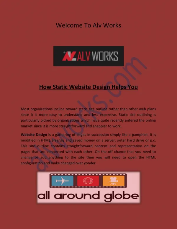 Software Development, Website Design at alvworks.com