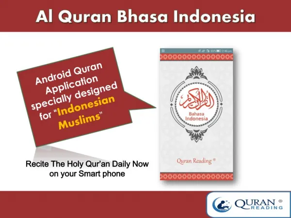 Al Quran Bhasa Indonesia mp3 Android application