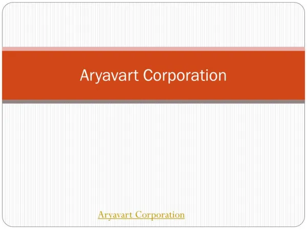 Aryavart Corporation