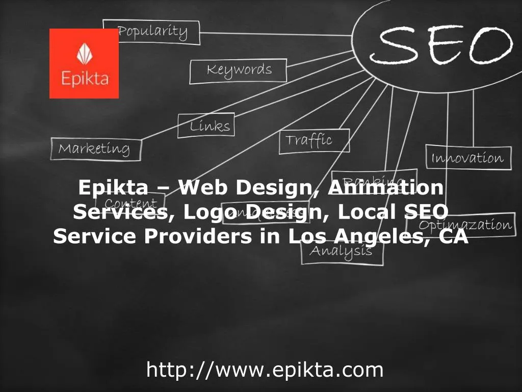 epikta web design animation services logo design local seo service providers in los angeles ca