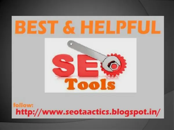 Here Provide Best Seo Tools For Search Engine Optimization