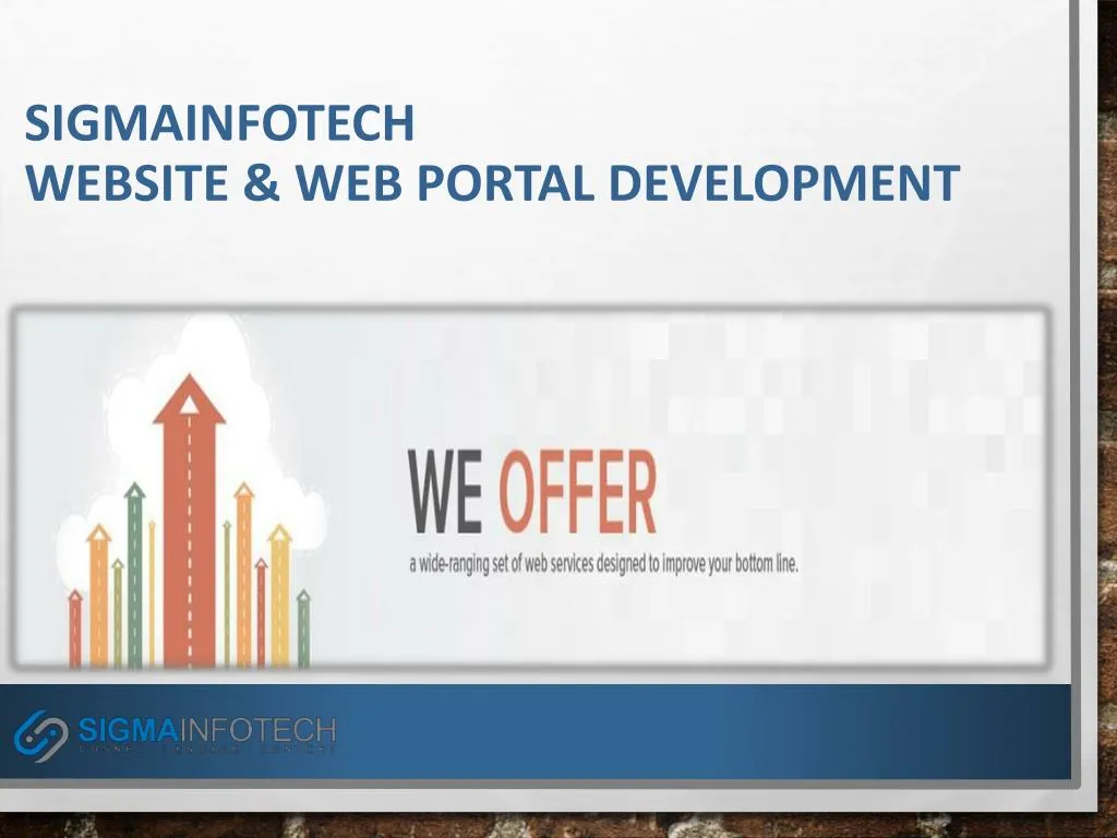 sigmainfotech website web portal development