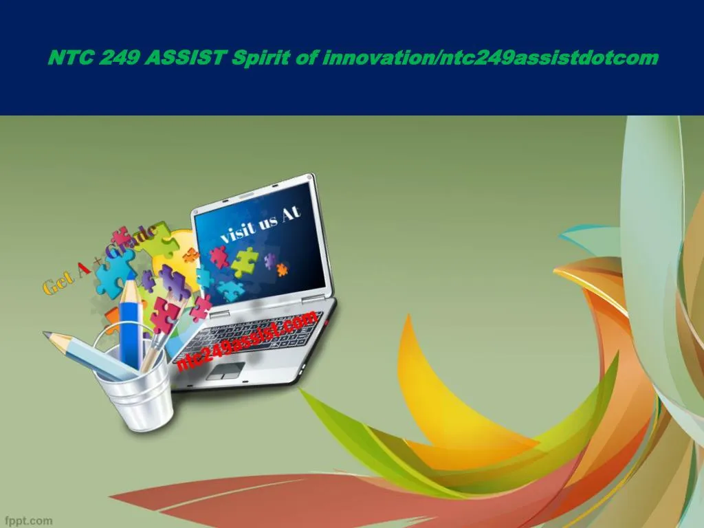 ntc 249 assist spirit of innovation ntc249assistdotcom