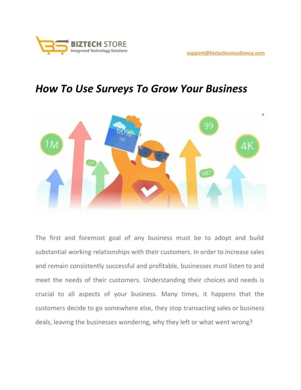 How To Use Surveys To Grow Your Business