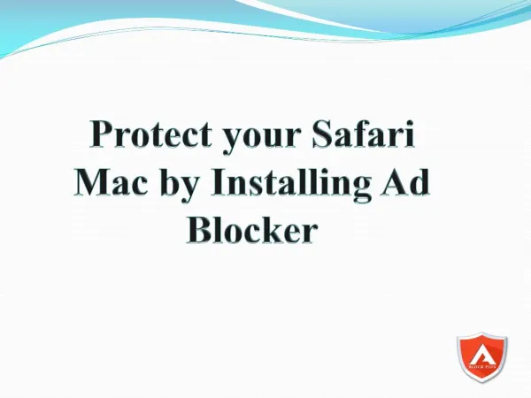 Protect your Safari Mac by Installing Ad Blocker