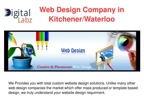 Affordable Web Design & Development Services in Kitchener/Waterloo