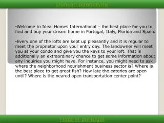 Flats in portugal - slide 1