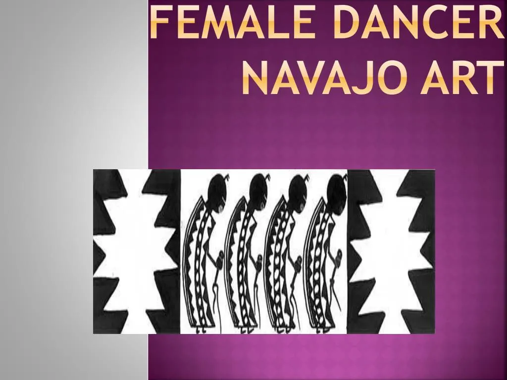 female dancer navajo art