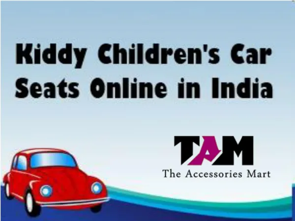 Kiddy Children's Car Seats Online in India