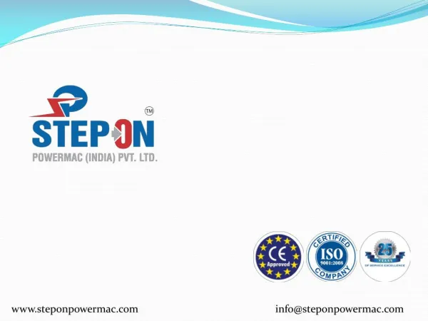 STEPON POWERMAC is manufacturer, supplier excellent quality of Servo Voltage Stabilizer
