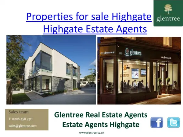 Properties for sale highgate | Highgate Estate Agents