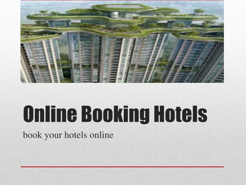 online booking hotels