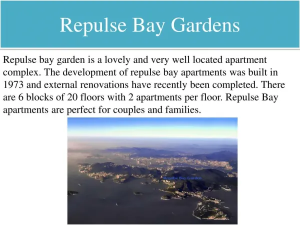 Repulse Bay Garden