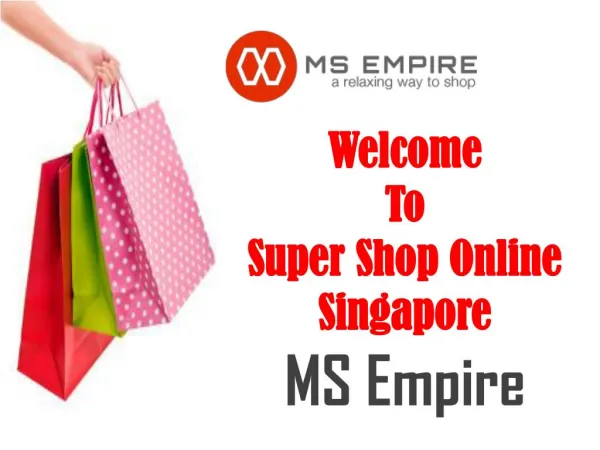 Online Store in Singapore - MS Empire