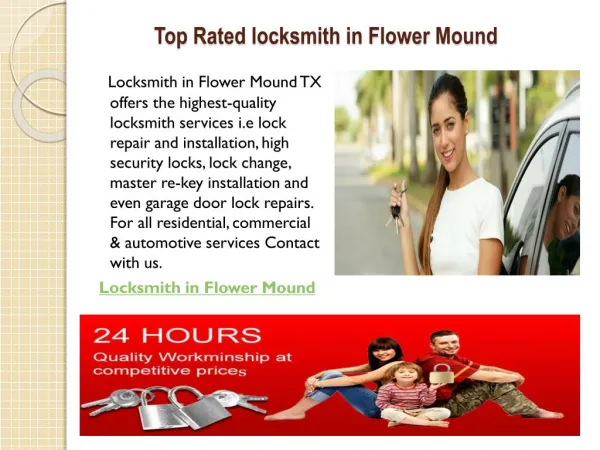 Top Rated Locksmith in Flower Mound