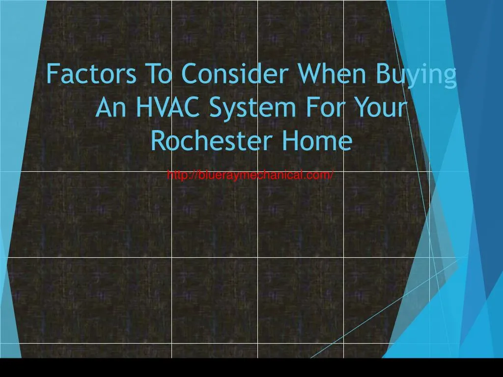 factors to consider when buying an hvac system for your rochester home