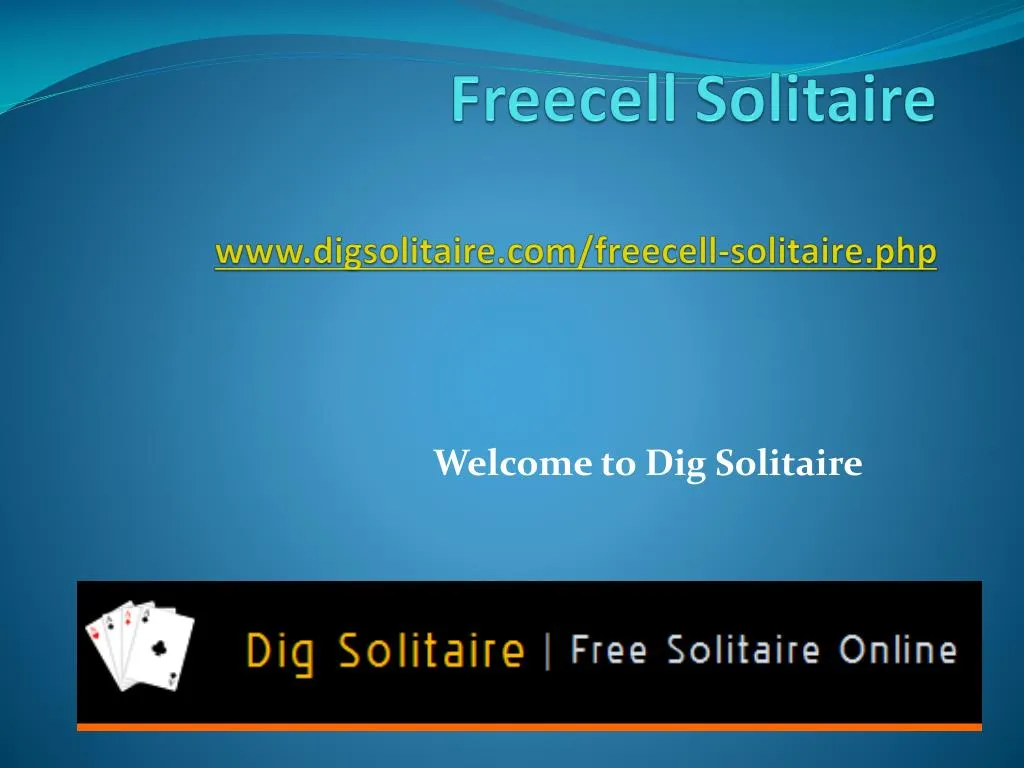 freecell solitaire www digsolitaire com freecell solitaire php