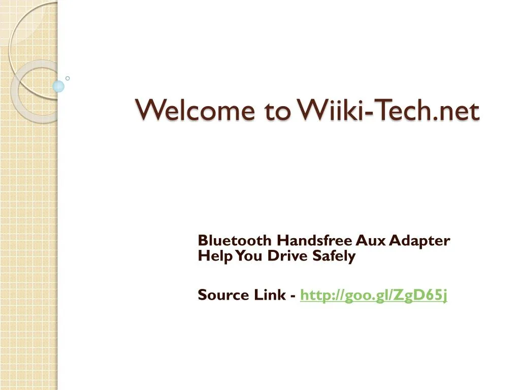 welcome to wiiki tech net