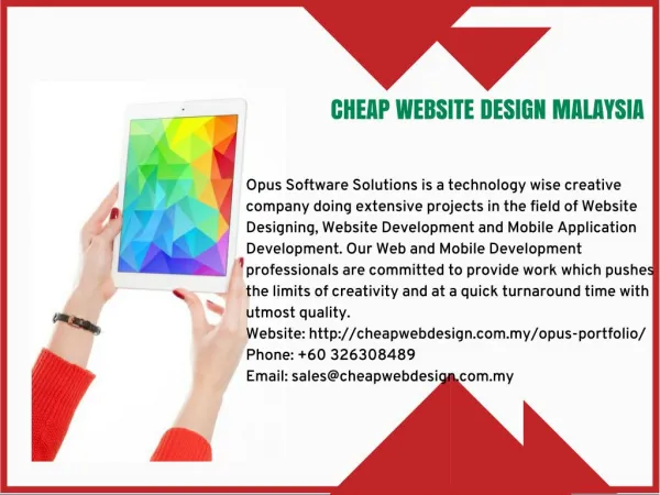 cheap website design Malaysia