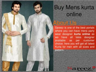Buy party wear kurta online