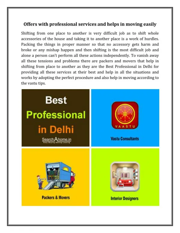 Best Professional in Delhi